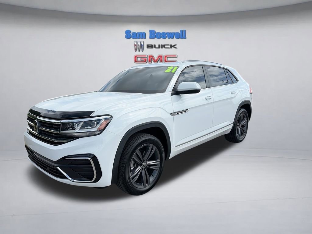 Used 2021 Volkswagen Atlas Cross Sport SE w/ Panoramic Sunroof Package FWD image 5