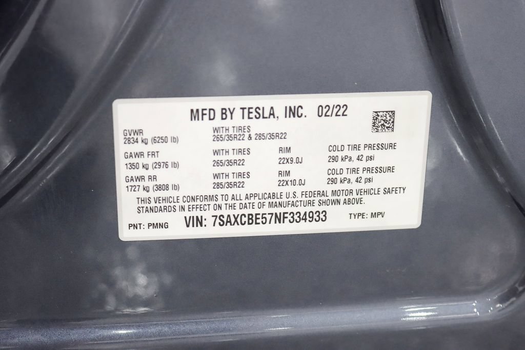 Used 2022 Tesla Model X AWD/4WD image 40