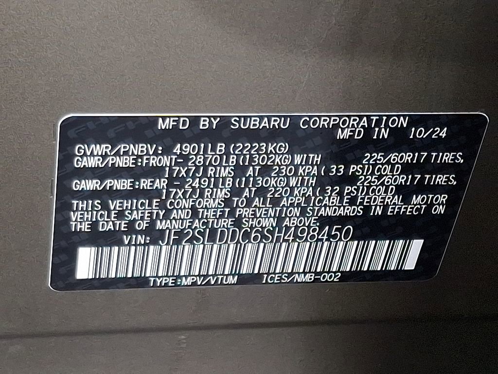 Certified 2025 Subaru Forester Premium AWD/4WD image 28