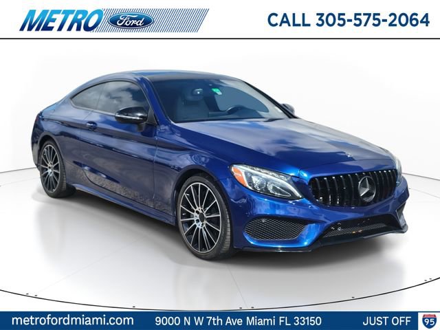 Used 2018 Mercedes-Benz C 300 Coupe w/ AMG Line