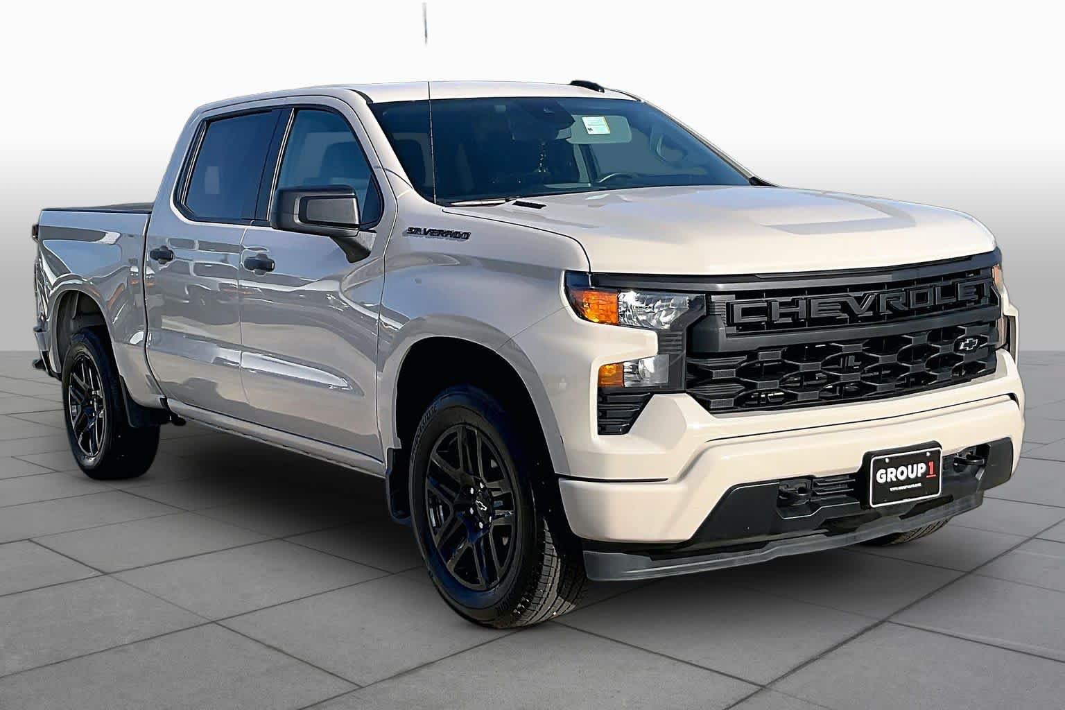 Certified 2026 Chevrolet Silverado 1500 Custom w/ LPO, Dark Essentials Package RWD image 3