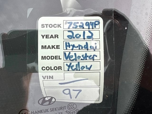 Used 2012 Hyundai Veloster w/ Style Pkg FWD image 34