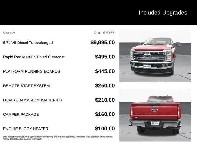 Used 2023 Ford F250 XLT w/ Camper Package AWD/4WD image 9