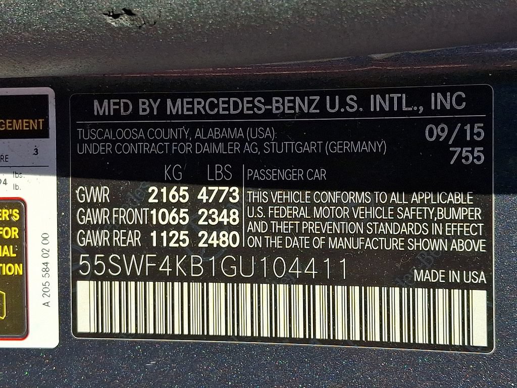 Used 2016 Mercedes-Benz C 300 4MATIC Sedan image 32