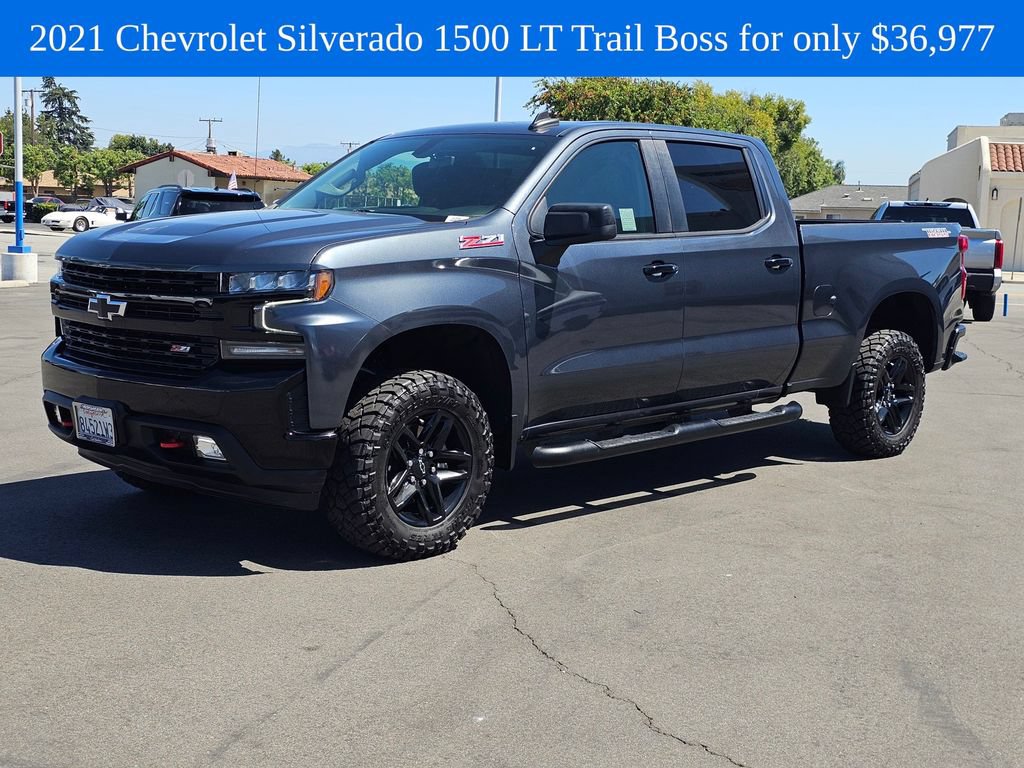 Used 2021 Chevrolet Silverado 1500 LT Trail Boss w/ Convenience Package II AWD/4WD image 4