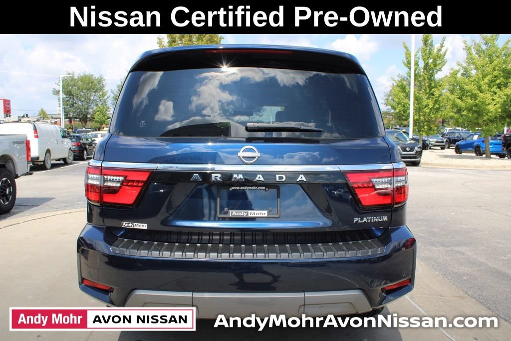 Certified 2023 Nissan Armada Platinum w/ Captain's Chairs Package AWD/4WD image 8