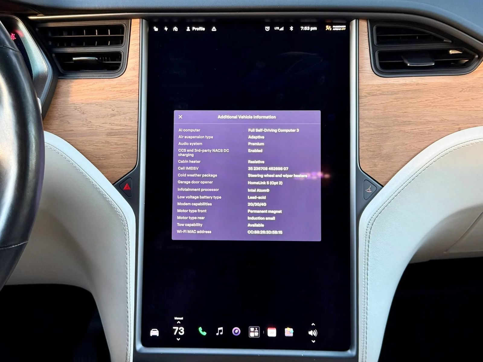 Used 2020 Tesla Model X Long Range AWD/4WD image 17
