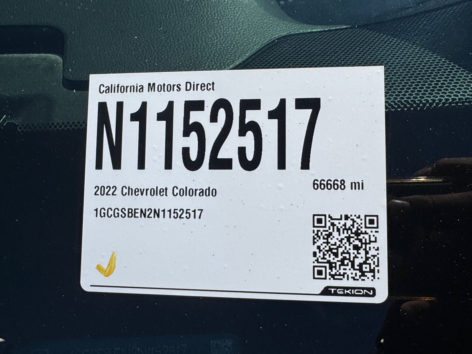 Used 2022 Chevrolet Colorado W/T w/ WT Convenience Package RWD image 17
