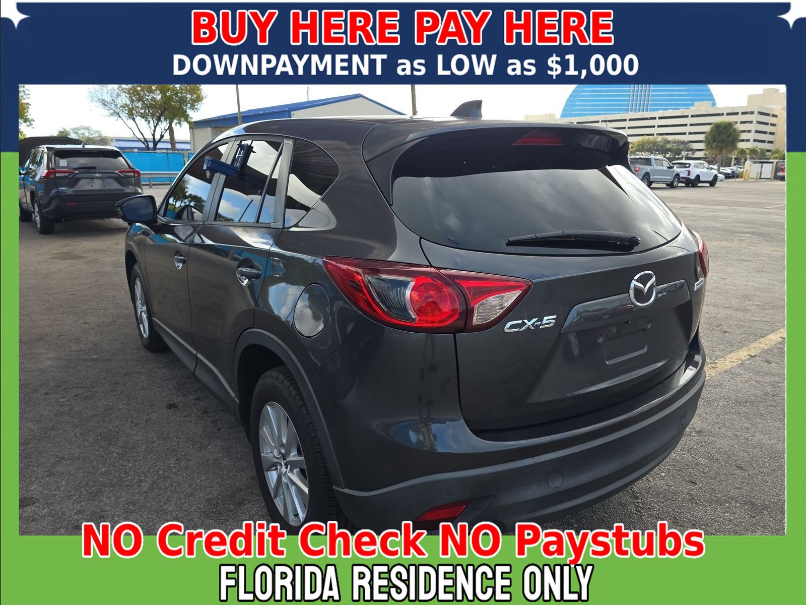 Used 2014 MAZDA CX-5 Touring w/ Bose/Moonroof Package image 4