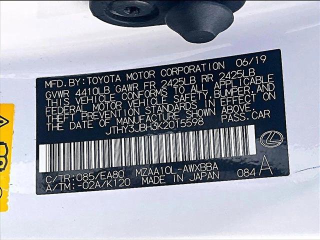 Used 2019 Lexus UX 200 w/ Accessory Package 2 FWD image 30