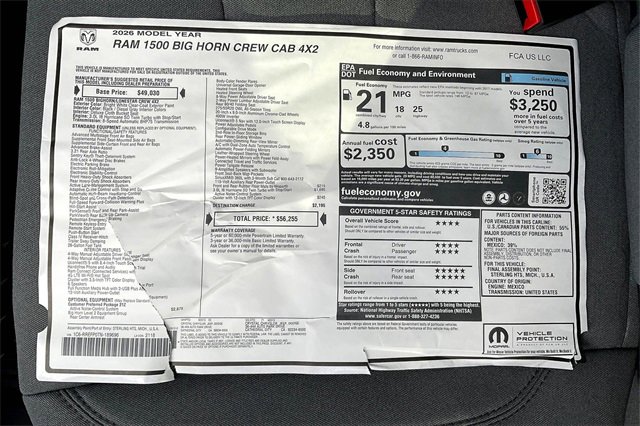 New 2026 RAM 1500 2WD Crew Cab image 15