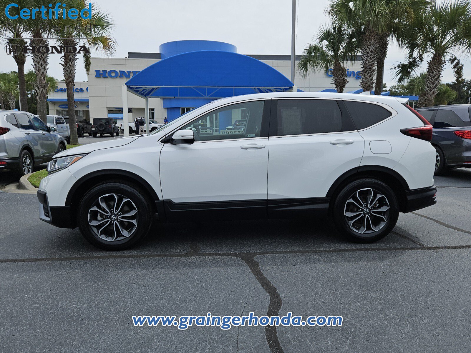 Certified 2021 Honda CR-V EX image 2