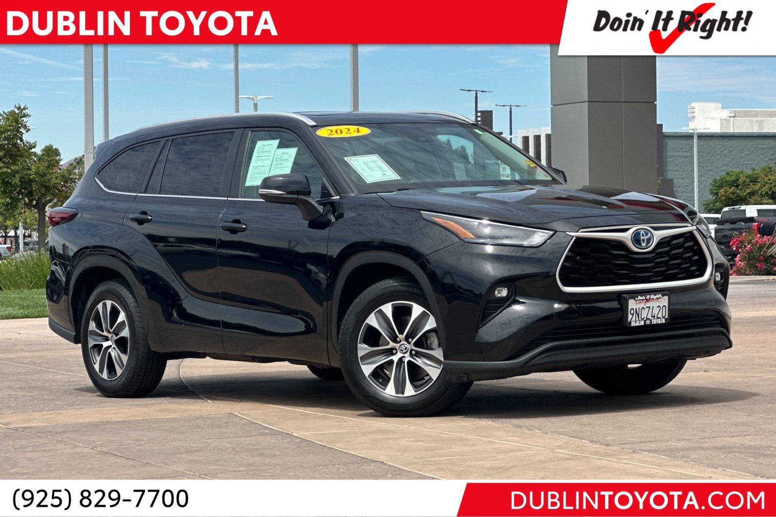 Certified 2024 Toyota Highlander XLE FWD video 1