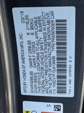 Used 2018 Honda Accord LX image 16