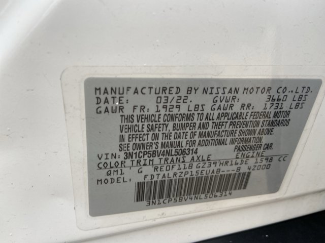 Used 2022 Nissan Kicks S image 32