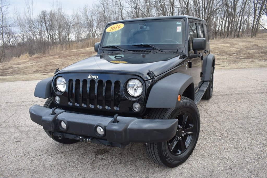Used 2016 Jeep Wrangler Unlimited Sport w/ Quick Order Package 24S AWD/4WD image 12