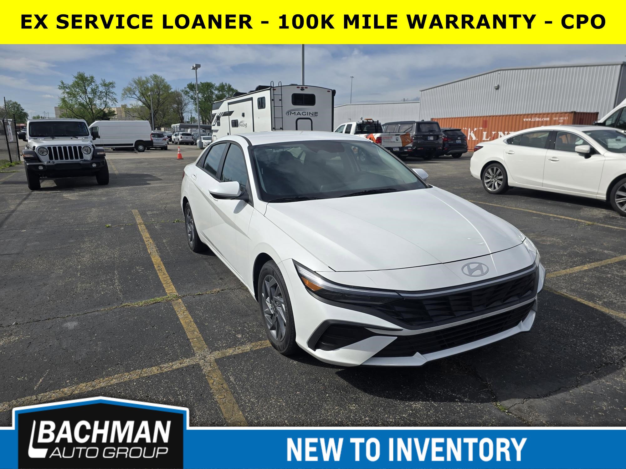 Certified 2025 Hyundai Elantra Blue image 1