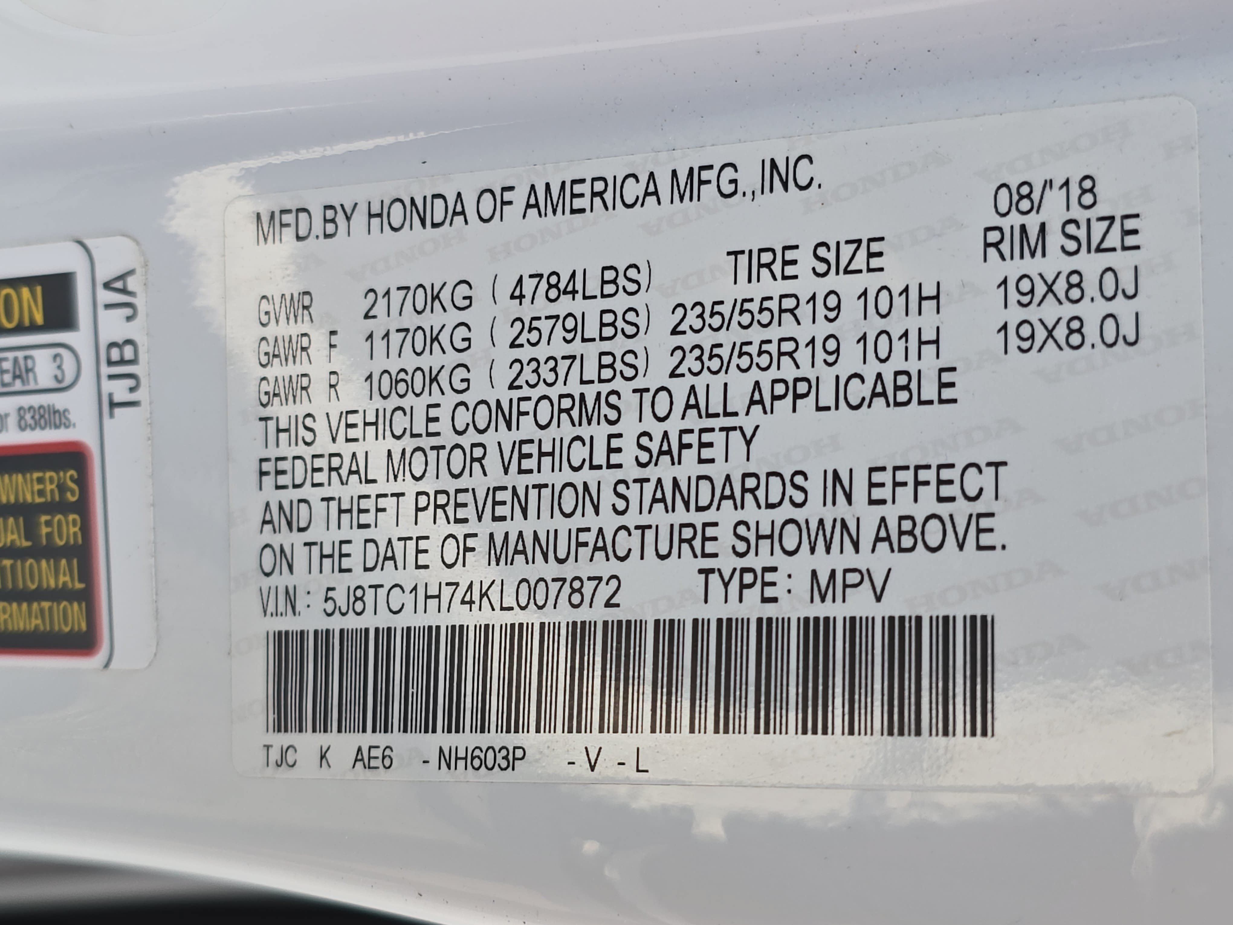 Used 2019 Acura RDX w/ Advance Package FWD image 35