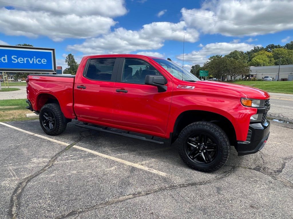Certified 2022 Chevrolet Silverado 1500 Custom Trail Boss w/ LPO, Dark Essentials Package image 8
