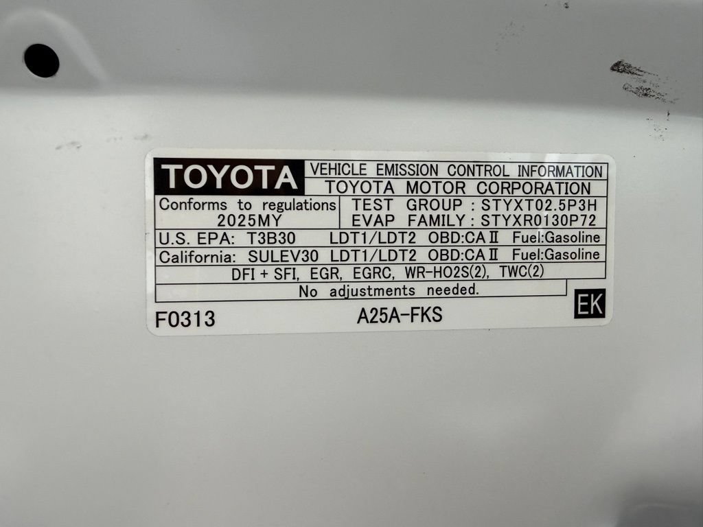 Certified 2025 Toyota RAV4 XLE FWD image 36