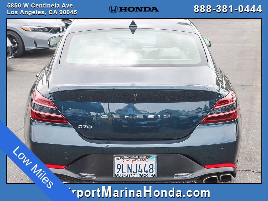 Used 2023 Genesis G70 2.0T w/ Sport Prestige Package RWD image 9