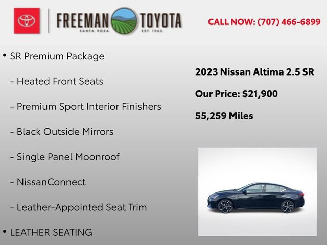 Used 2023 Nissan Altima 2.5 SR w/ SR Premium Package FWD image 5