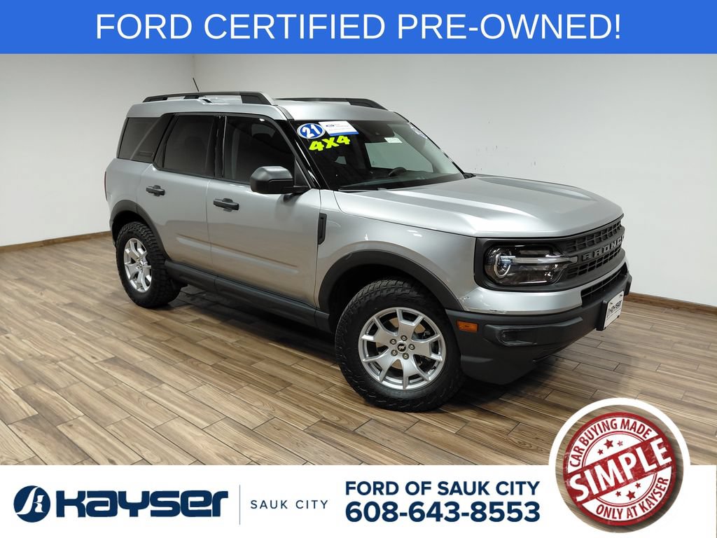 Certified 2021 Ford Bronco Sport