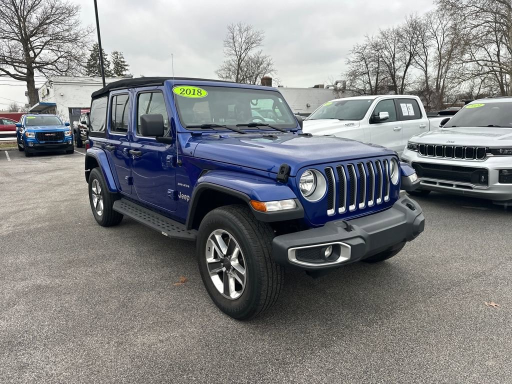 Used 2018 Jeep Wrangler Unlimited Sahara image 4