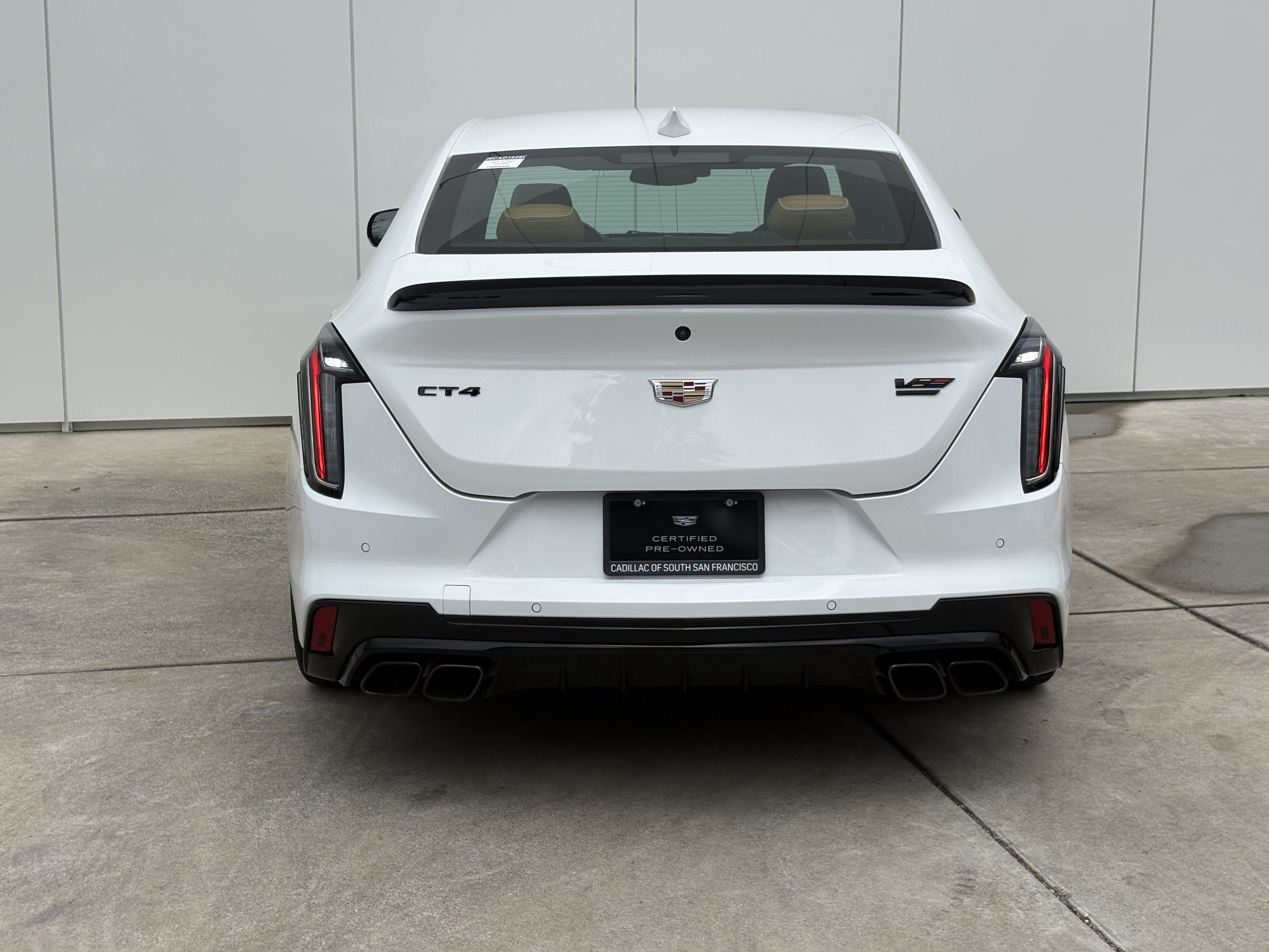 Certified 2026 Cadillac CT4 V Blackwing w/ Driver Assist Package RWD image 8
