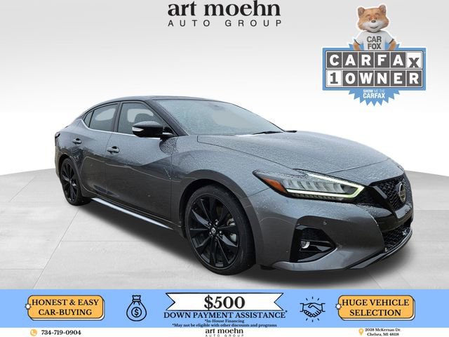Used 2022 Nissan Maxima SR w/ Sport Mat Group FWD image 1