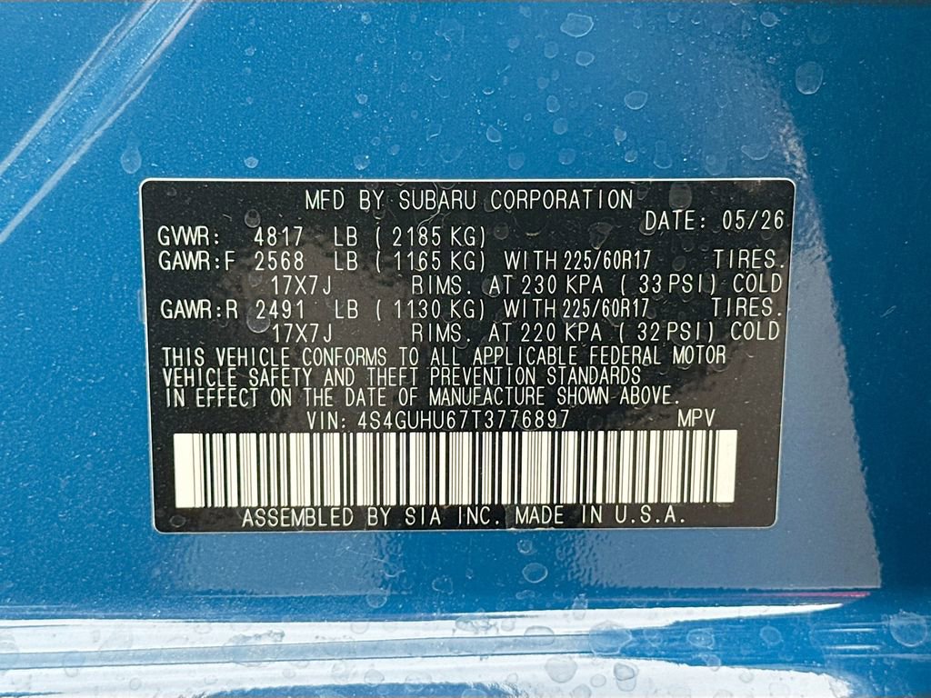 New 2026 Subaru Crosstrek 2.5i Wilderness AWD/4WD image 30
