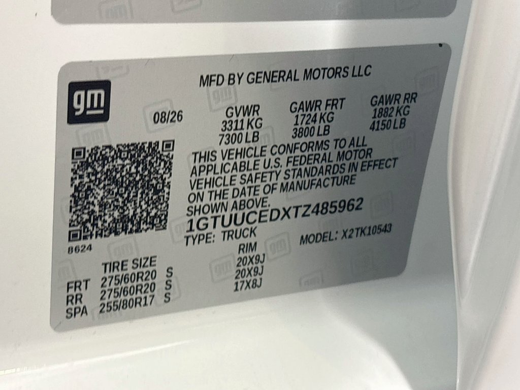 New 2026 GMC Sierra 1500 Elevation w/ Elevation Premium Package AWD/4WD image 33