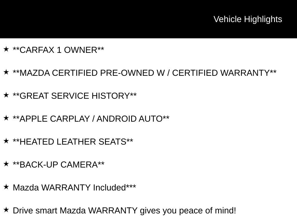 Certified 2025 MAZDA CX-70 Plug-In Hybrid w/ Premium Pkg image 5