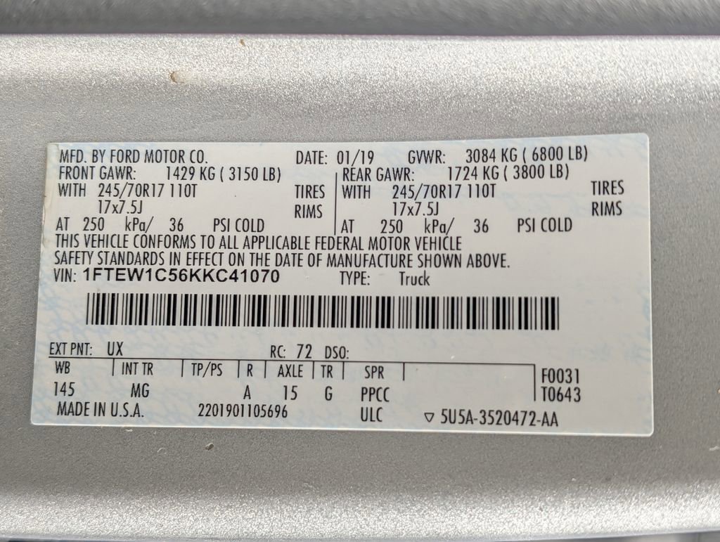 Certified 2019 Ford F150 XLT image 24