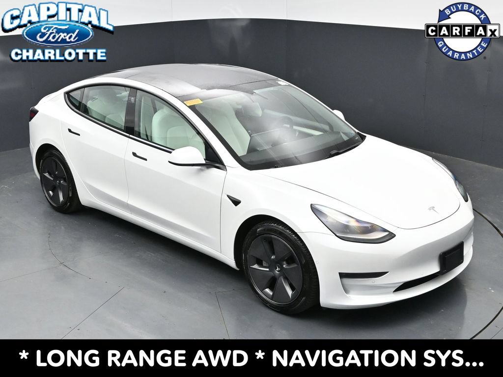 Used 2021 Tesla Model 3 Long Range AWD/4WD image 24
