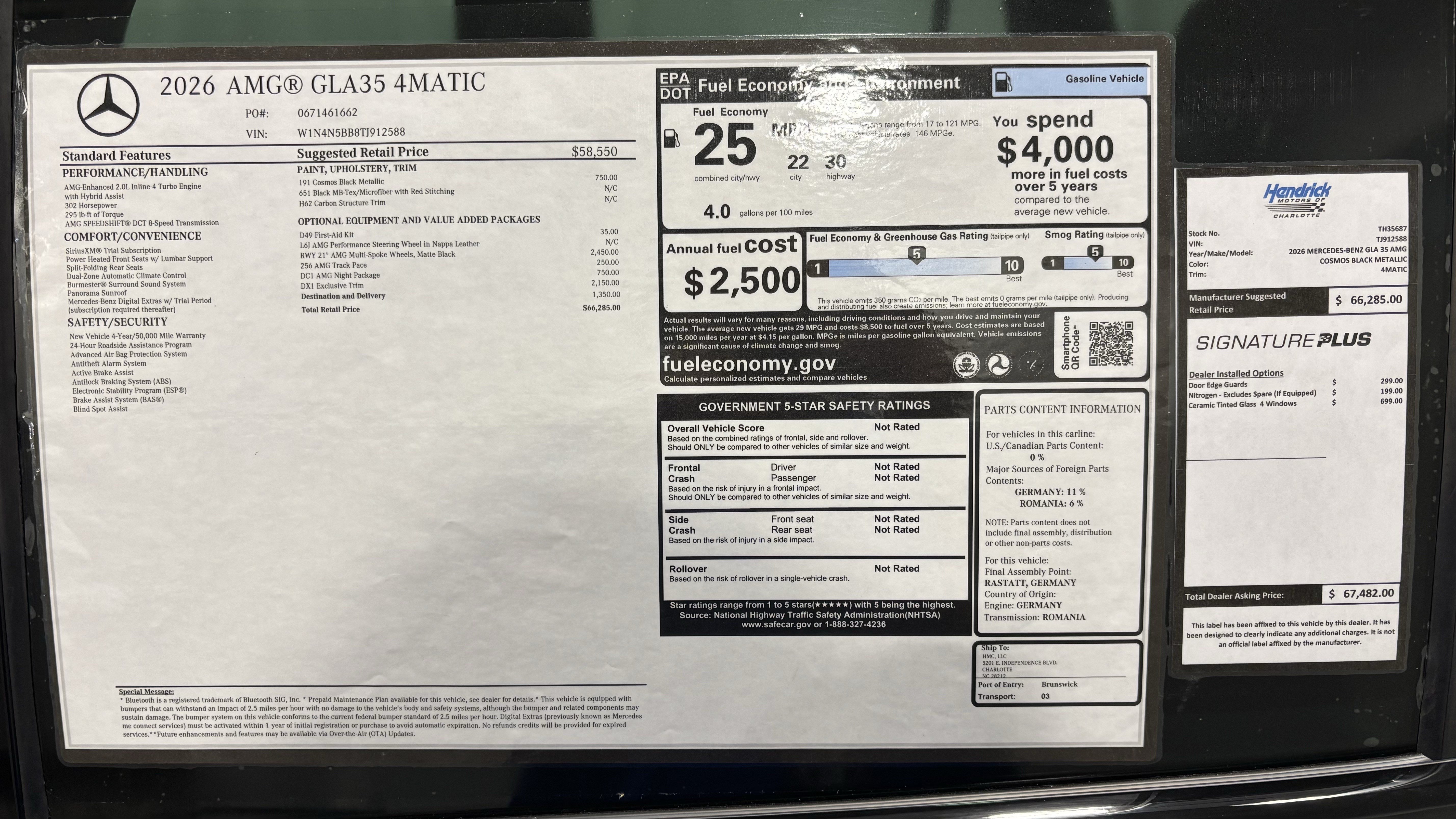 New 2026 Mercedes-Benz GLA 35 AMG 4MATIC image 29