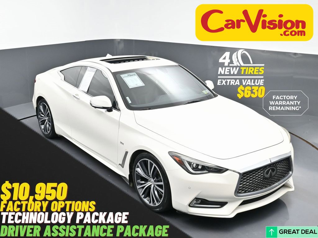 Used 2017 INFINITI Q60 w/ Premium Plus Package 3.0T