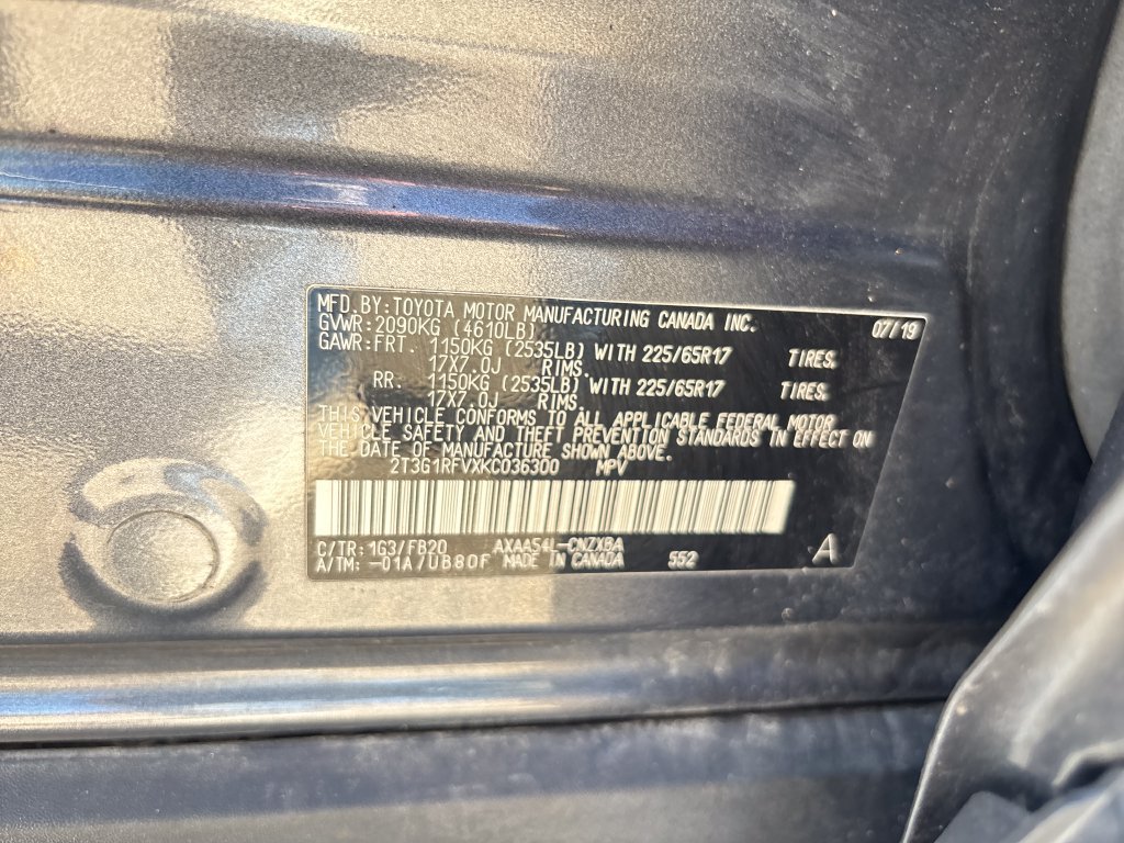 Used 2019 Toyota RAV4 LE w/ Carpet Mat Package AWD/4WD image 24