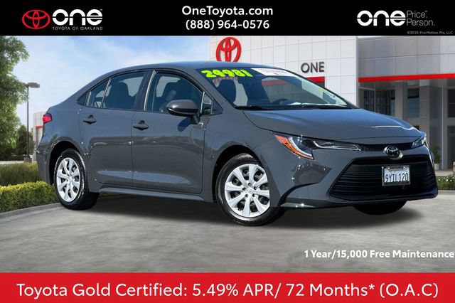 Certified 2026 Toyota Corolla LE FWD image 1