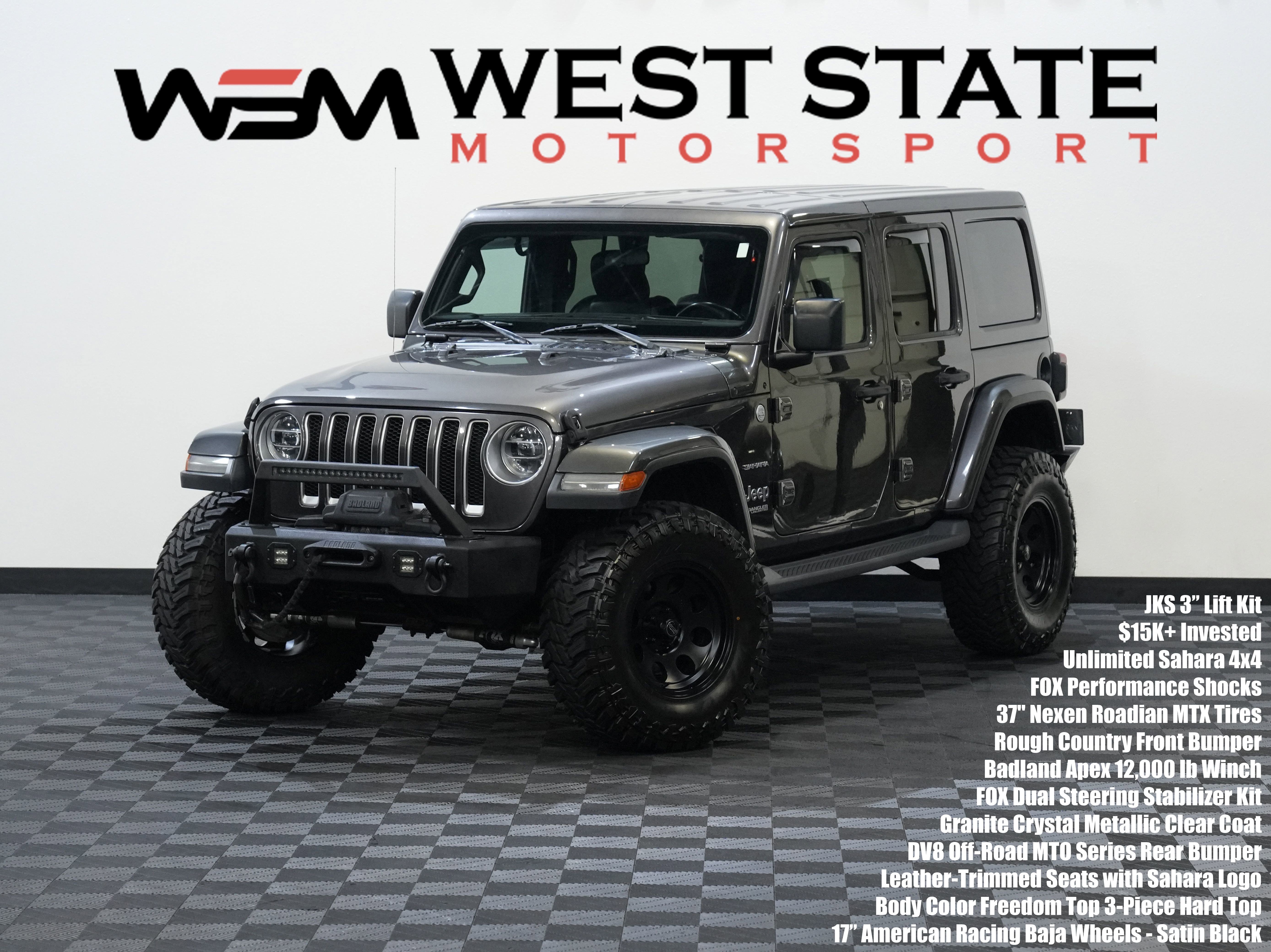 Used 2018 Jeep Wrangler Unlimited Sahara w/ Safety Group