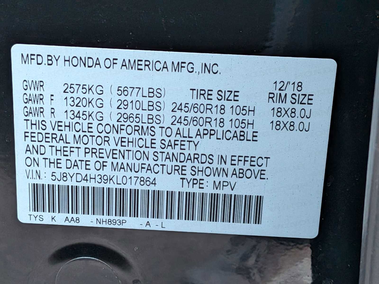 Used 2019 Acura MDX SH-AWD image 33