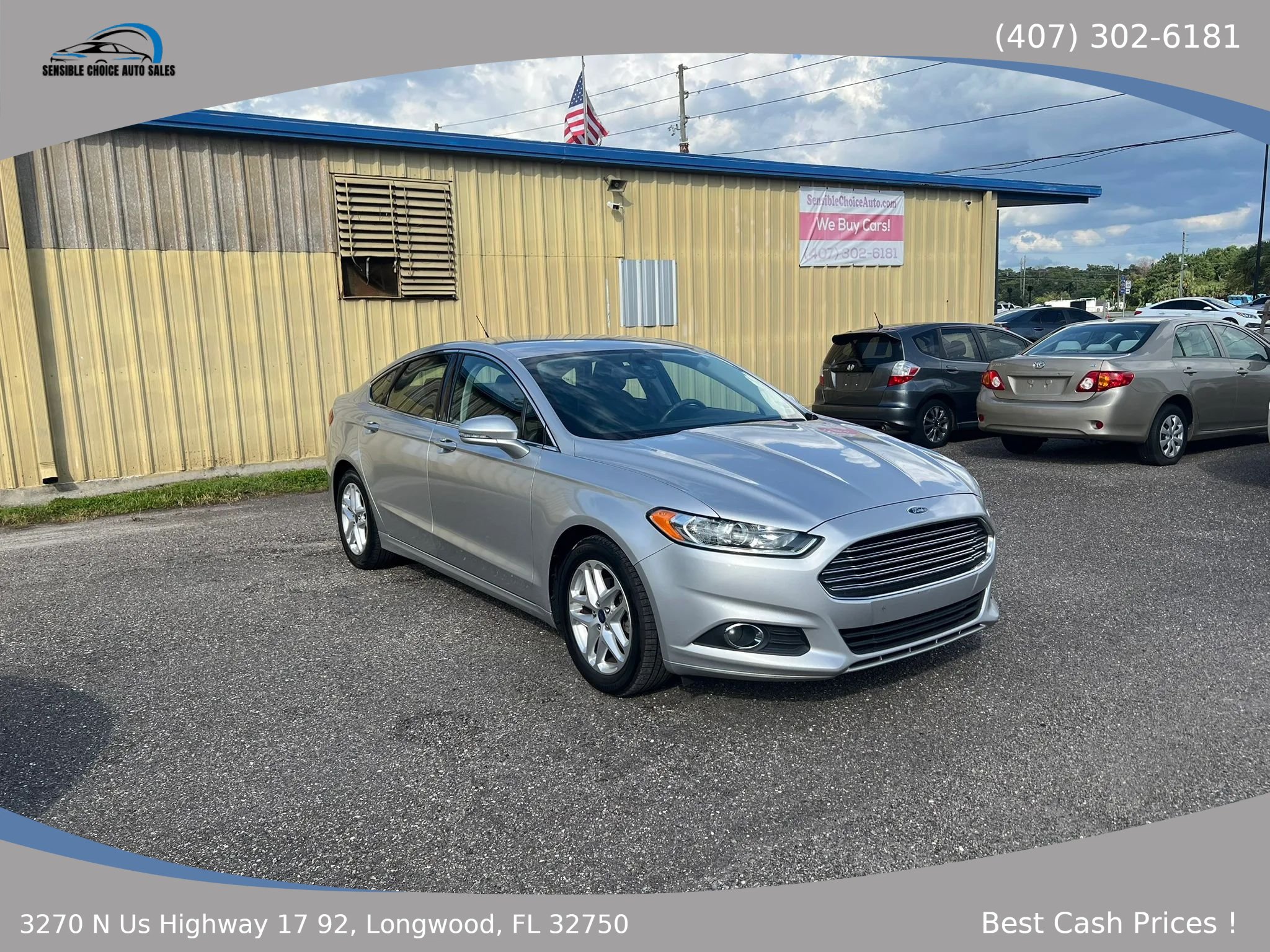 Used 2016 Ford Fusion SE w/ Equipment Group 202A FWD image 1