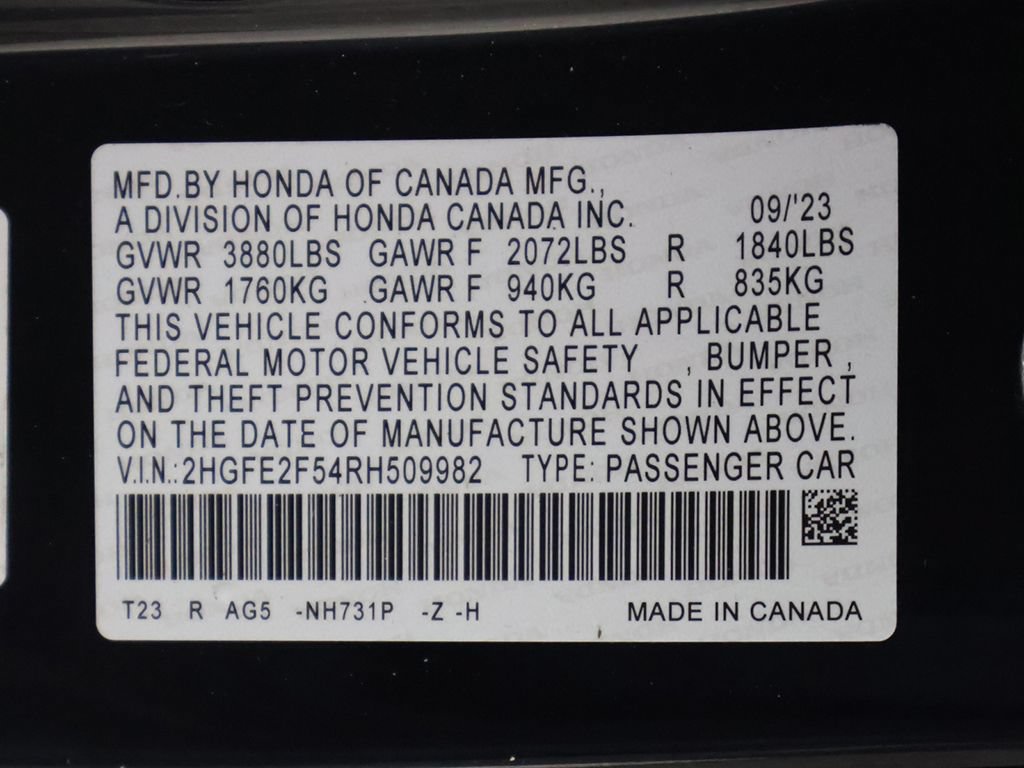 Used 2024 Honda Civic Sport image 46