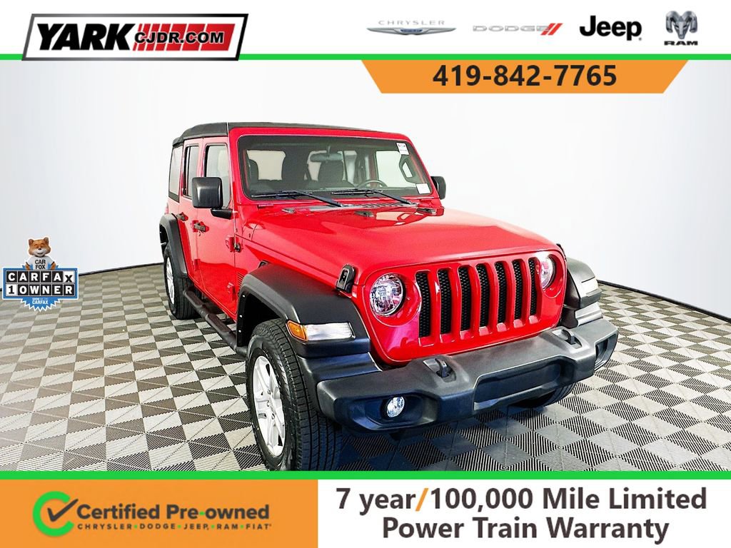 Used 2022 Jeep Wrangler Unlimited Sport