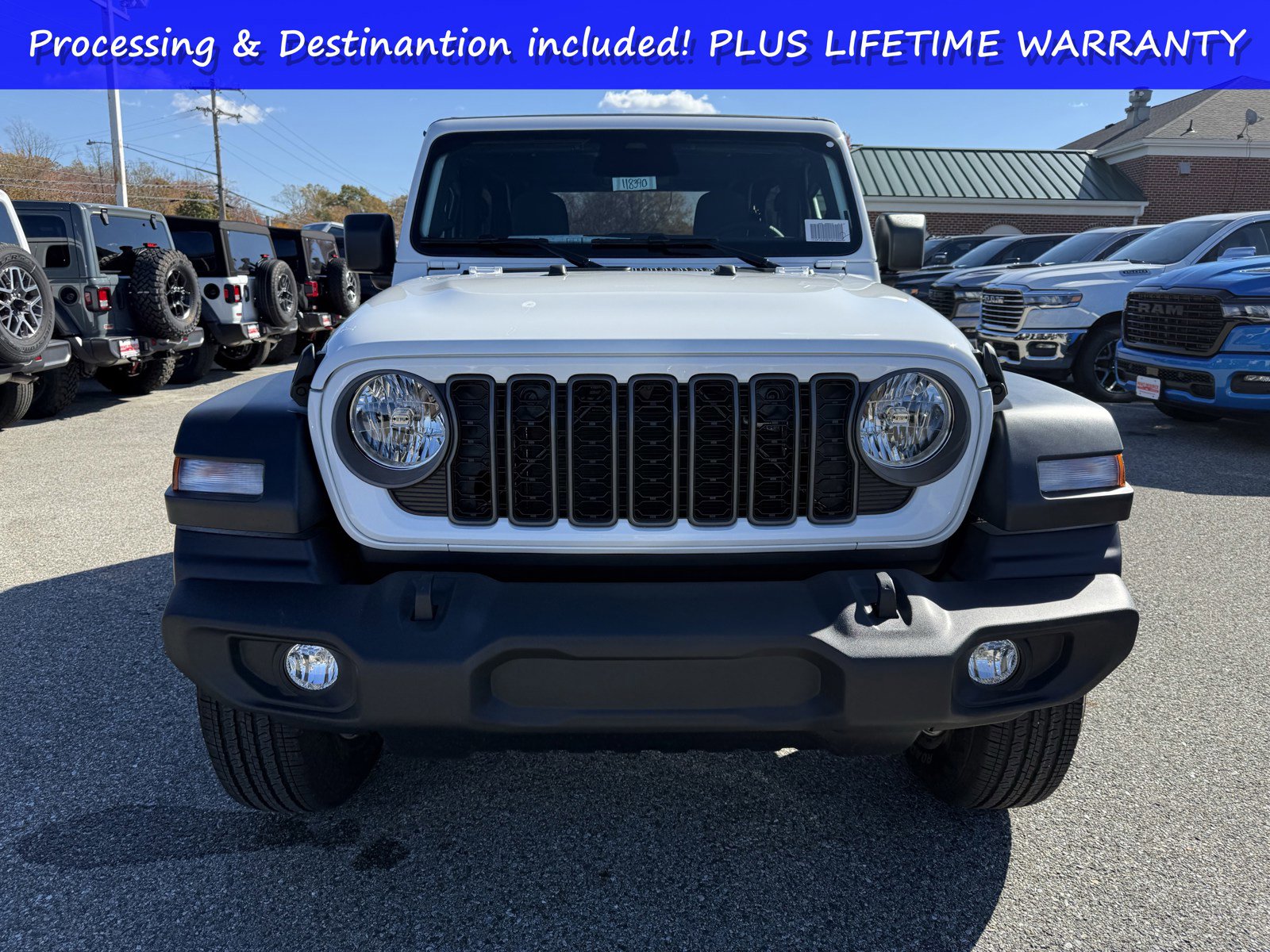 New 2026 Jeep Wrangler Sport AWD/4WD image 8