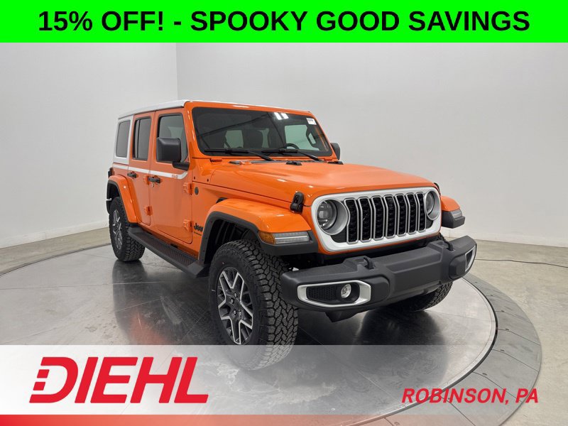 New 2026 Jeep Wrangler Unlimited Sahara w/ Whitecap Package AWD/4WD image 1