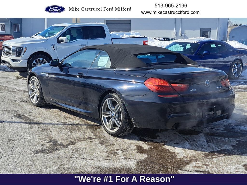 Used 2015 BMW 640i xDrive Convertible image 3
