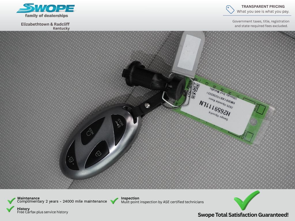 Certified 2026 Hyundai Kona SEL Sport AWD/4WD image 30