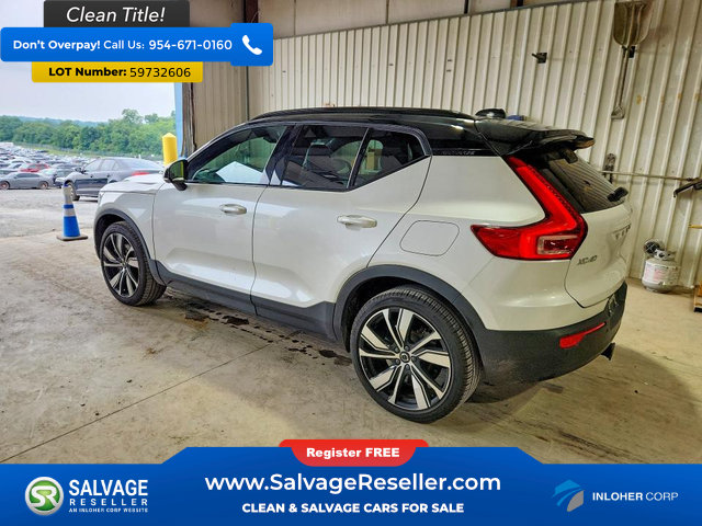 Used 2021 Volvo XC40 P8 Recharge w/ Advanced Package AWD/4WD image 3