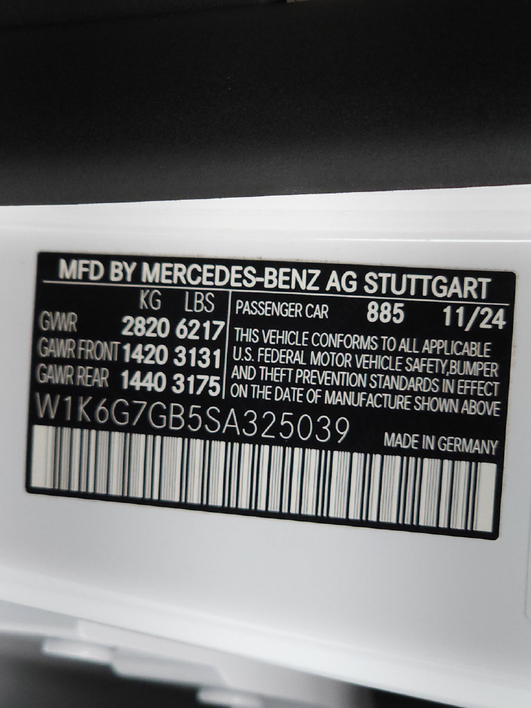 Certified 2025 Mercedes-Benz S 580 4MATIC Sedan image 38